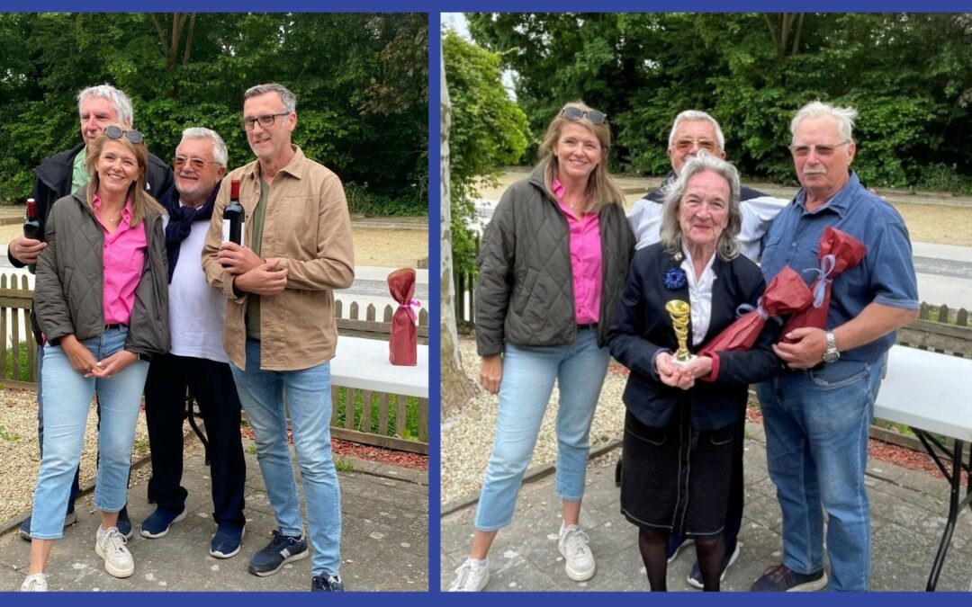 Tournoi de pétanque à Melle